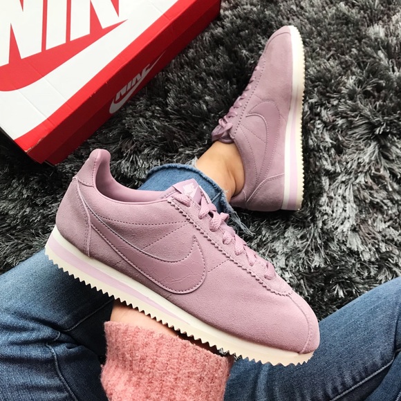 new nike cortez suede sneakers - Picture 2 of 8